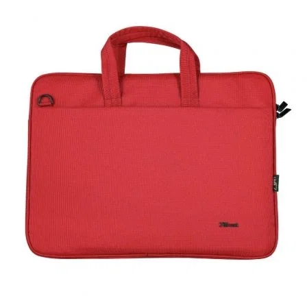 Maletín Trust Bologna para Portátiles hasta 16"/ Rojo